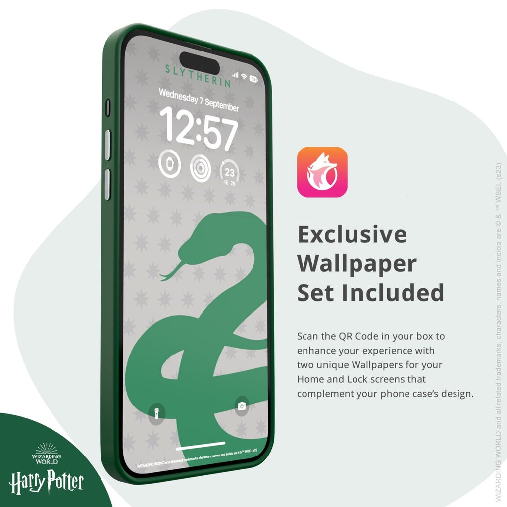 Harry Potter - Slytherin Phone Case iPhone 14 Pro - MobyFox