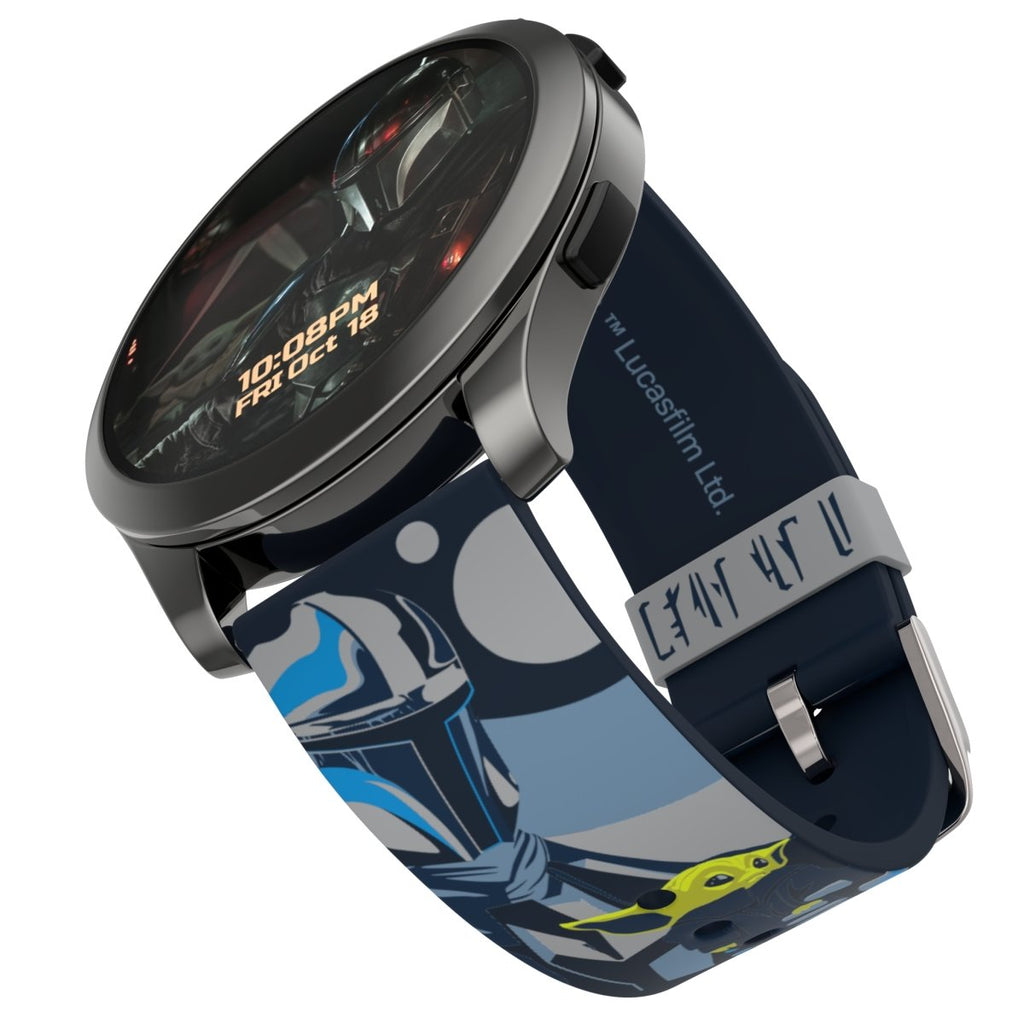Mandalorian - Beskar Armor Smartwatch Band (Android) - MobyFox