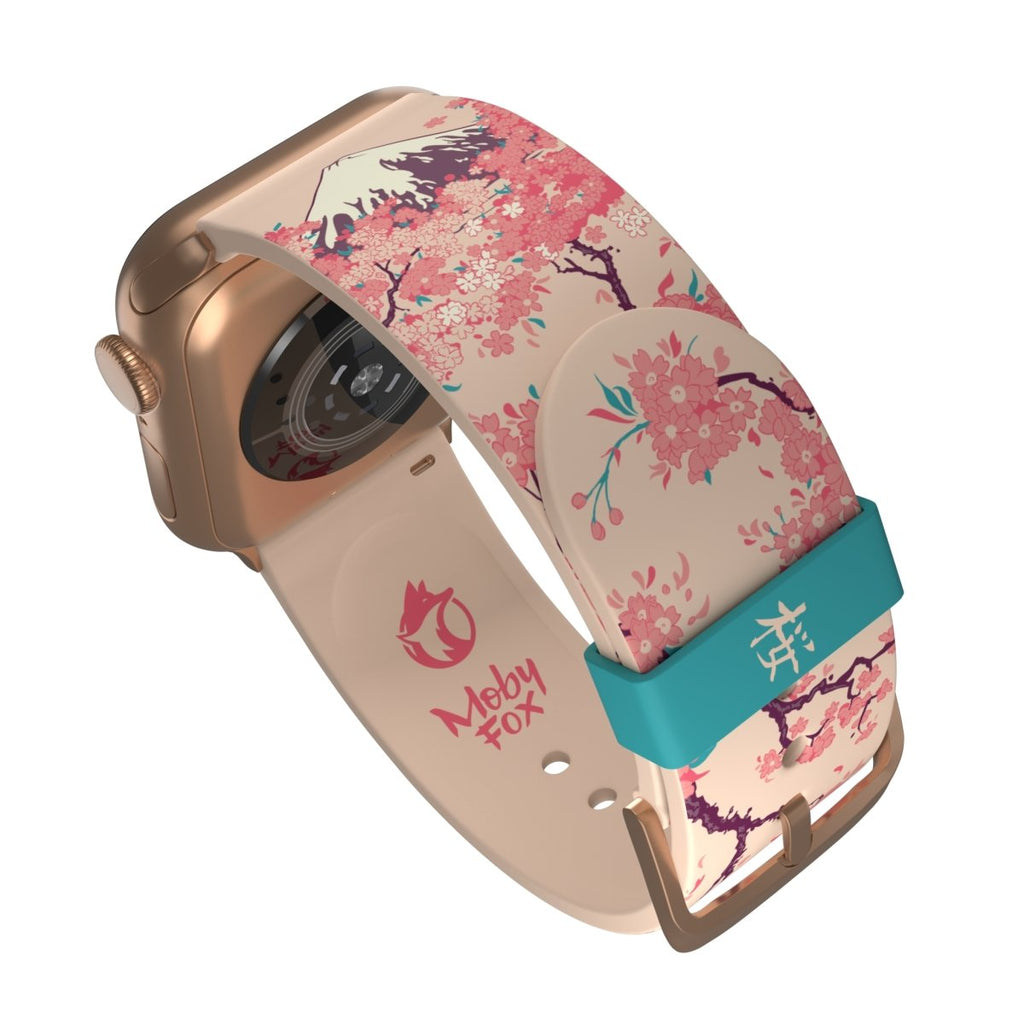 Hokusai - Cherry Blossom Smartwatch Band - MobyFox