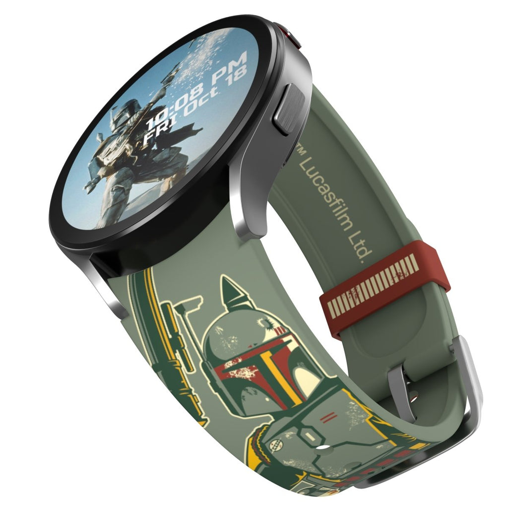 Star Wars - Boba Fett Edition Smartwatch Band (Samsung) - MobyFox