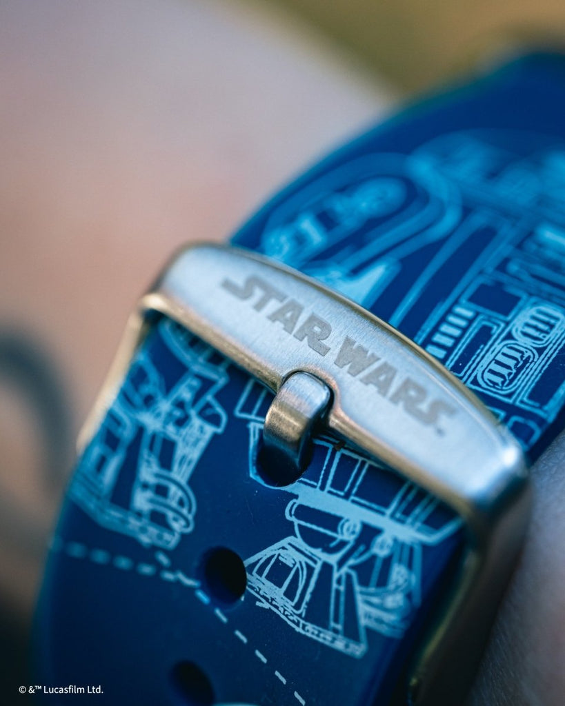 Star Wars - Droid Blueprints: R2-D2 Smartwatch Band - MobyFox