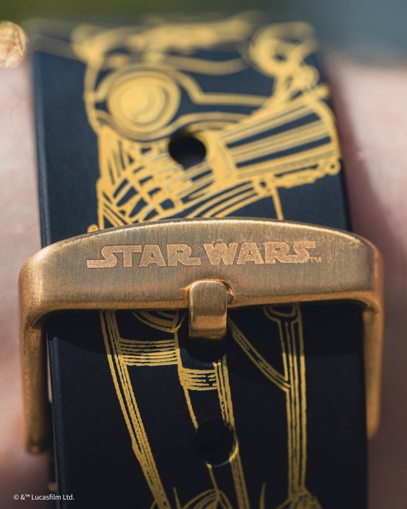 Star Wars - Droid Blueprints: C-3PO Smartwatch Band - MobyFox