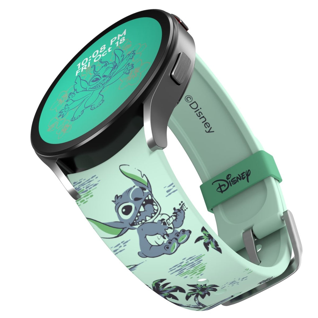 Lilo & Stitch - Hawaiian Stitch Smartwatch Band (Samsung) - MobyFox
