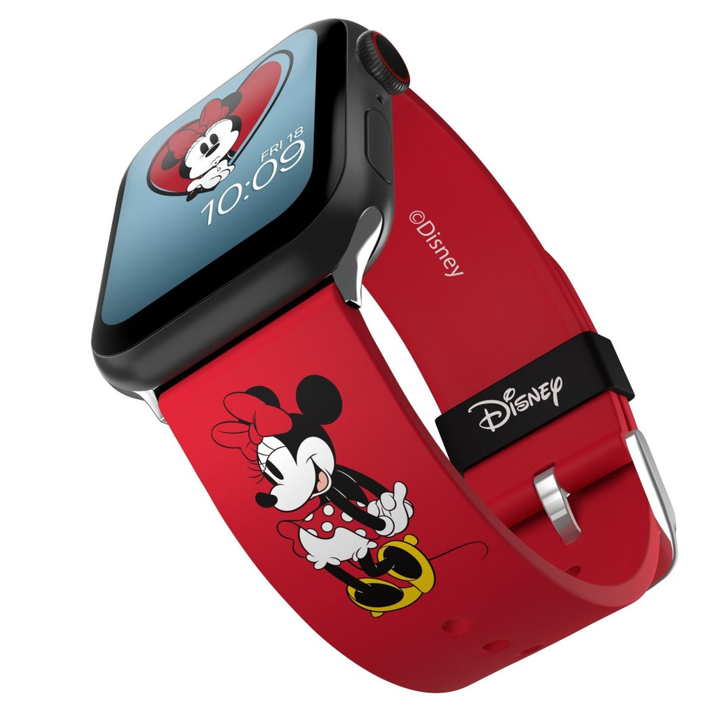Minnie Mouse - Classic Heart Disney Smartwatch Band - MobyFox