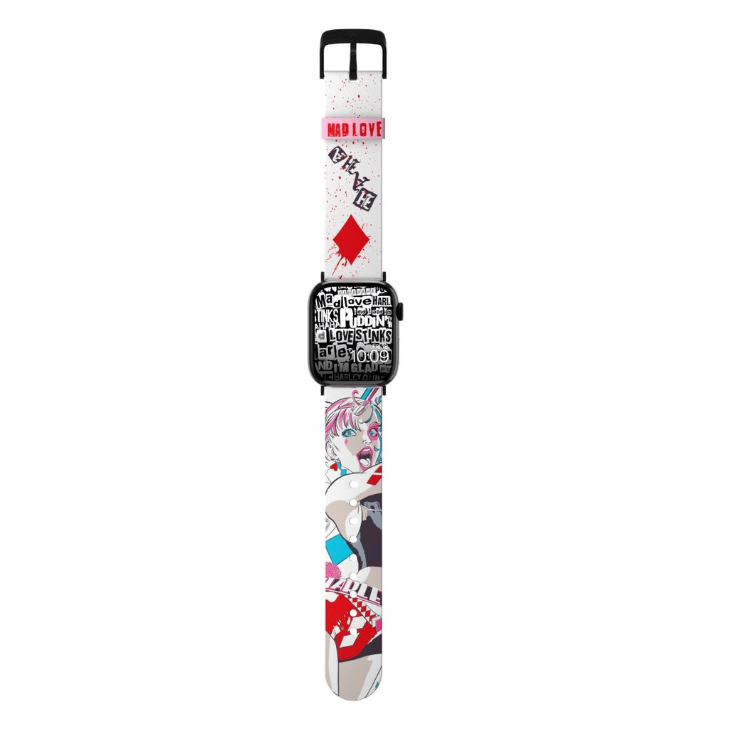 DC - Harley Quinn Manga - Love Stinks Smartwatch Band - MobyFox