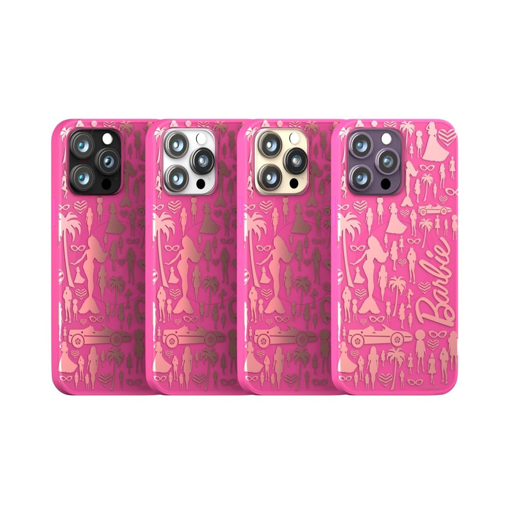 Iphone Tough Premium LV Case for Iphone 14 13 12. Brbie pink