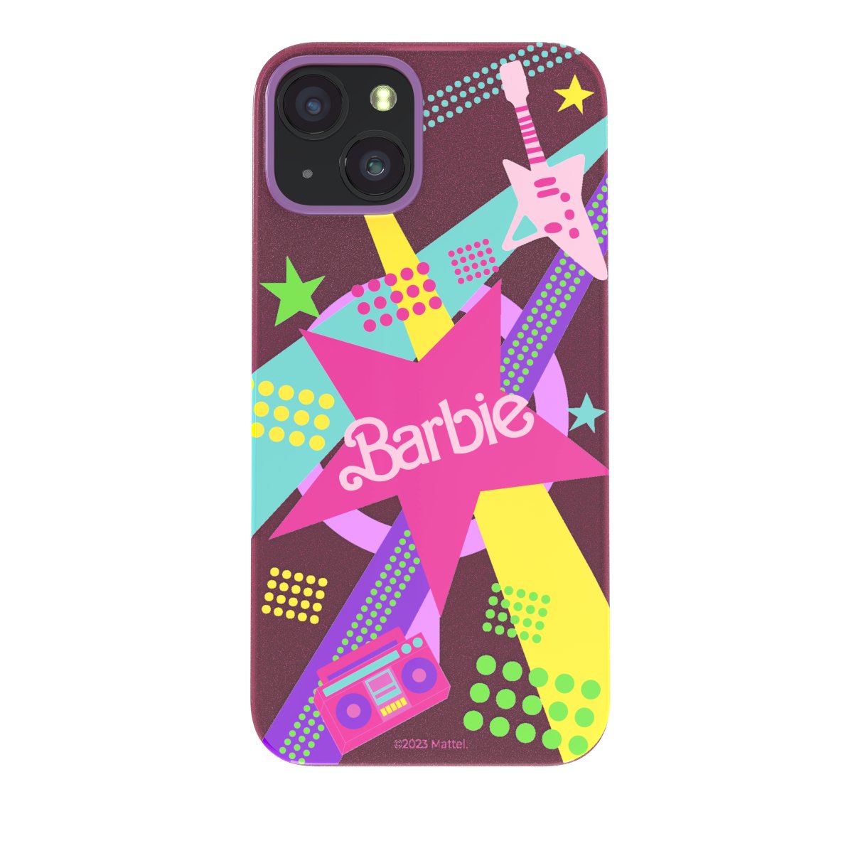 BARBIE Classic Pink Apple iPhone 14 Phone Case - MobyFox