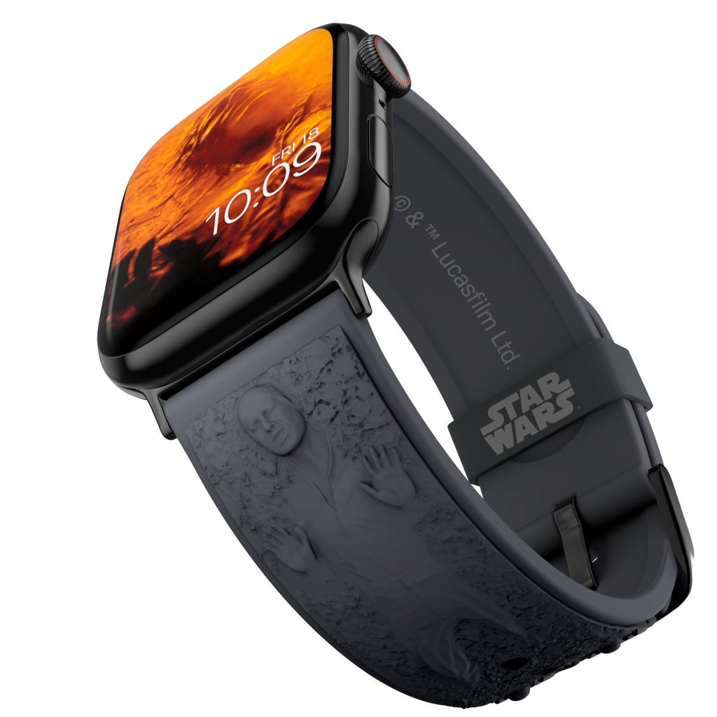 STAR WARS - Han Solo in Carbonite 3D Smartwatch Band - MobyFox