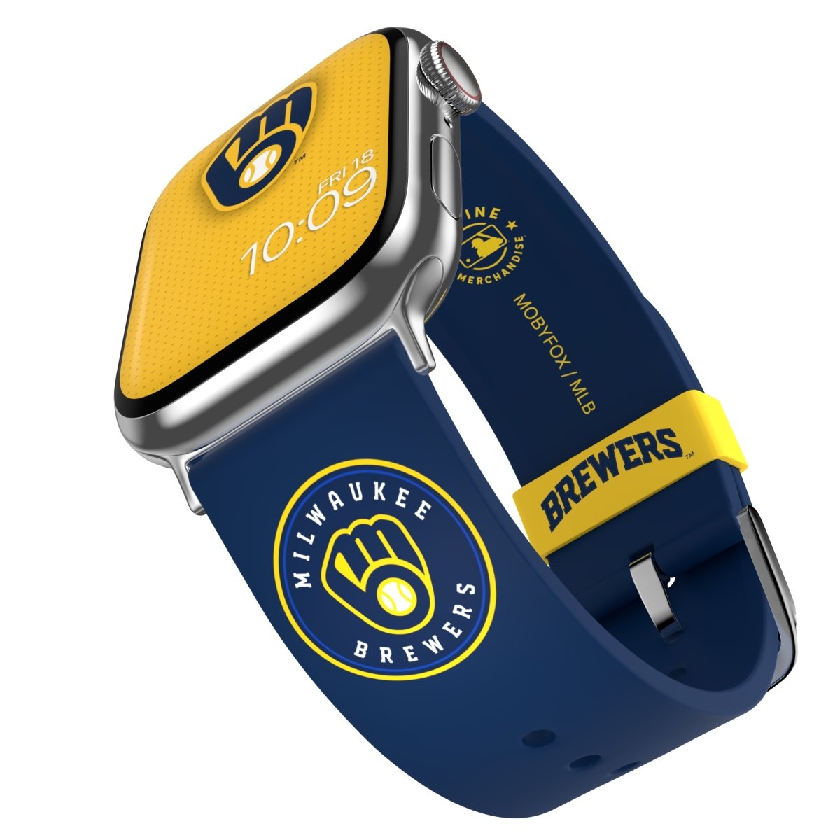 MLB - Milwaukee Brewers Apple Watch Band | Officially Licensed | MobyFox