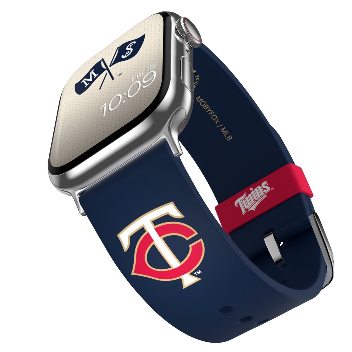Game Time Houston Texans Stainless Steel Apple Watch Band