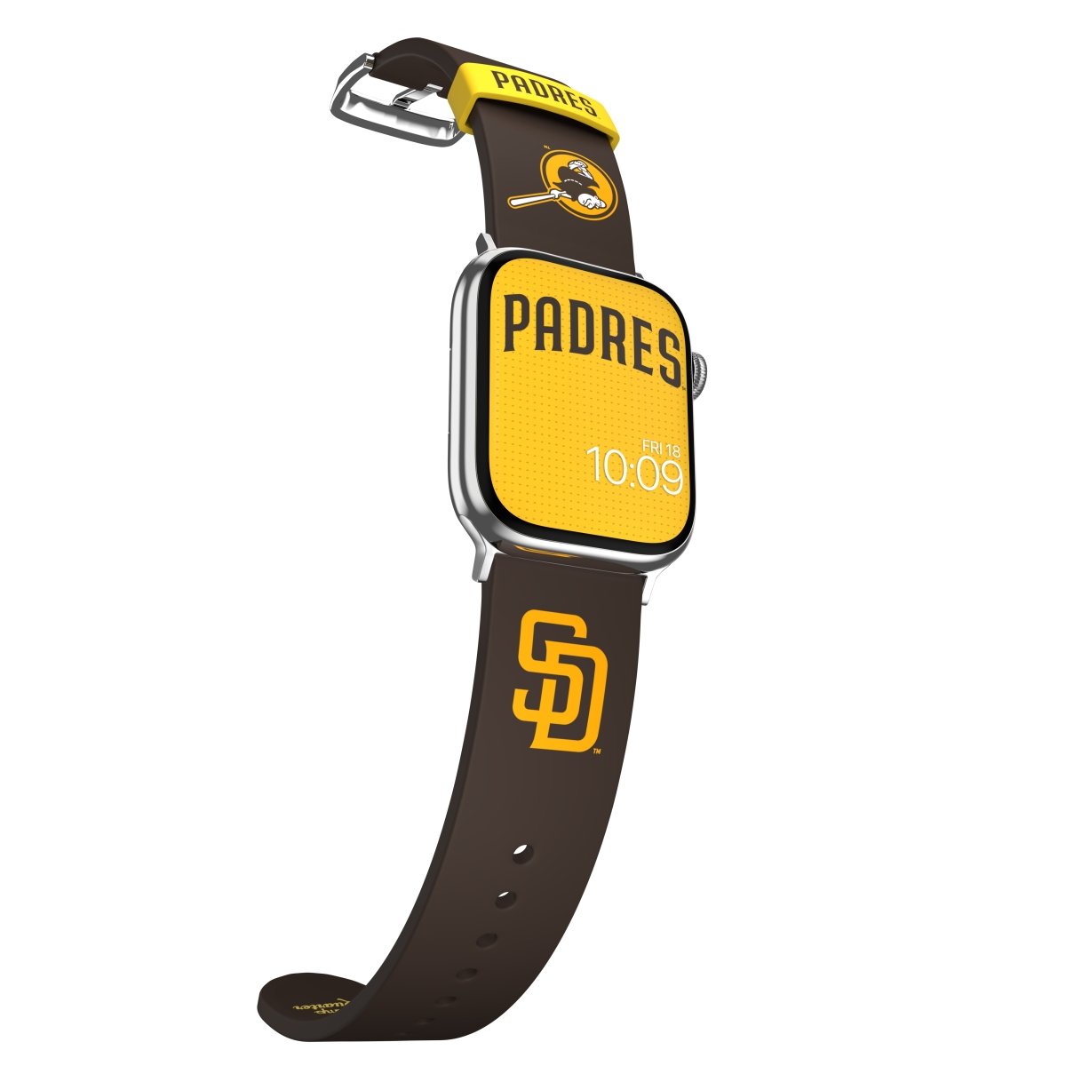 San Diego Padres Debossed Silicone Apple Watch Band