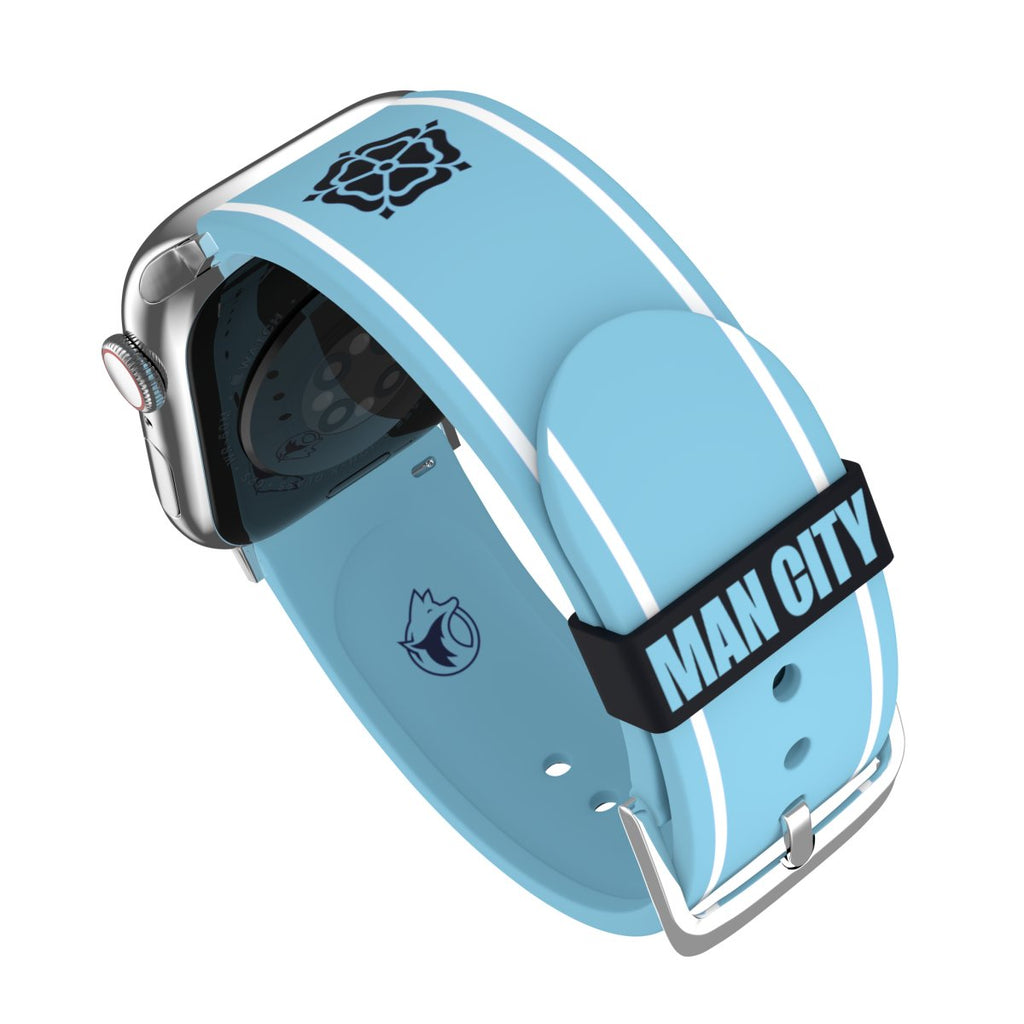 Man City - Lancastrian Rose Smartwatch Band - MobyFox