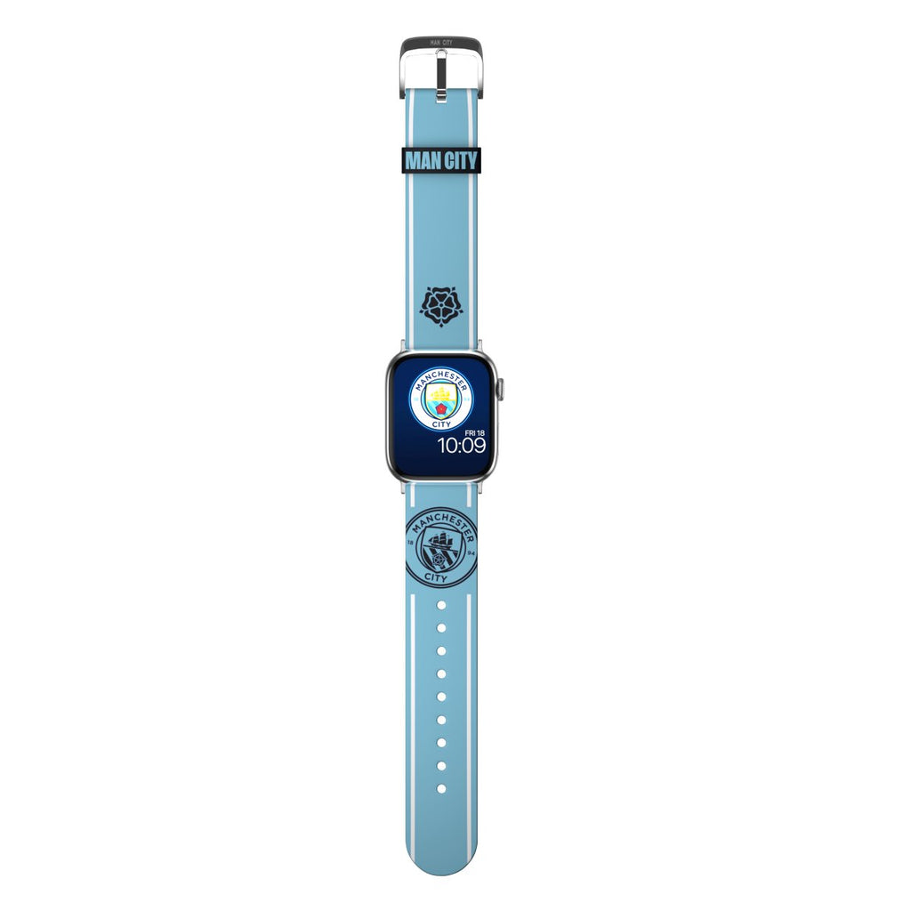 Man City - Lancastrian Rose Smartwatch Band - MobyFox