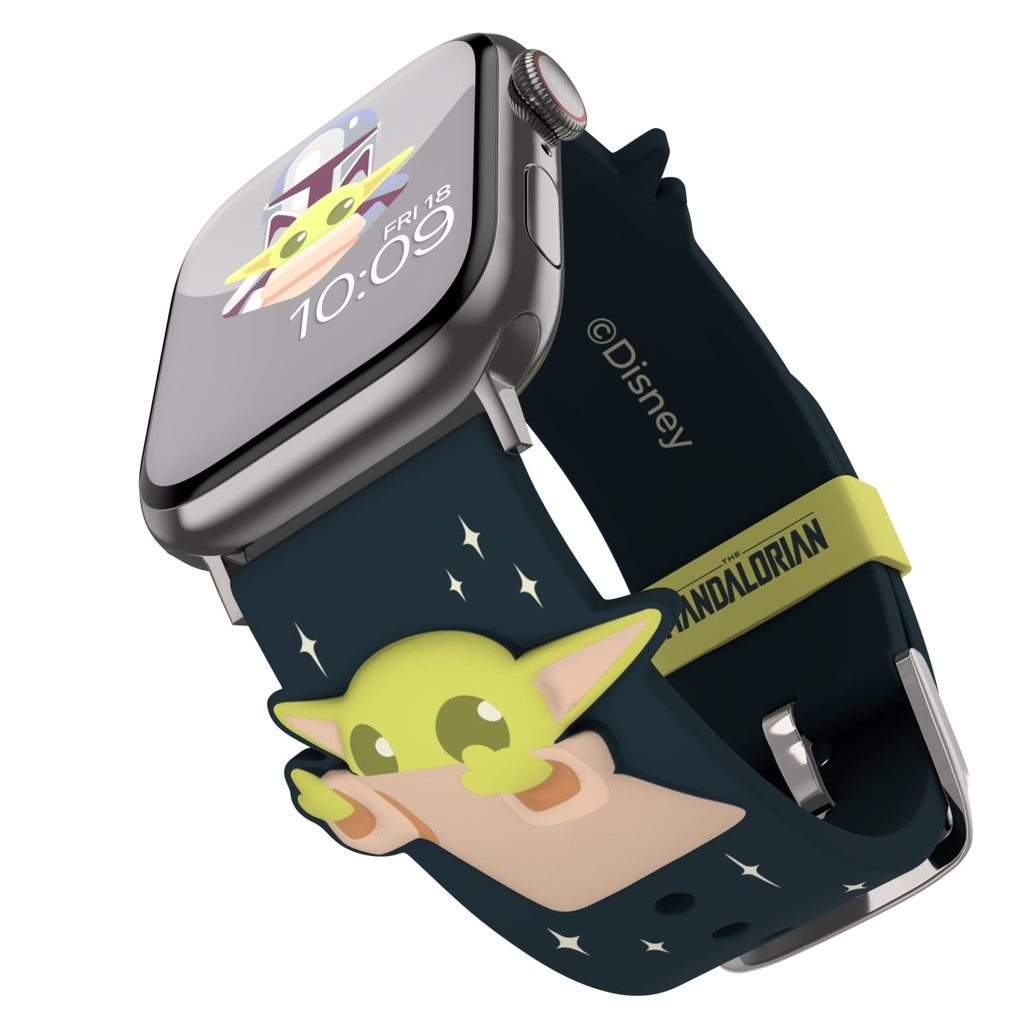 Mandalorian - Grogu using the Force 3D Smartwatch Band - MobyFox