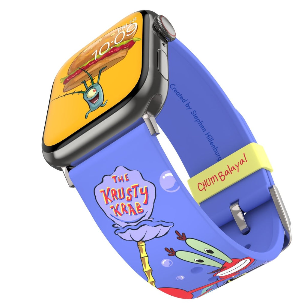Sponge Bob - Krusty Krab Smartwatch Band - MobyFox