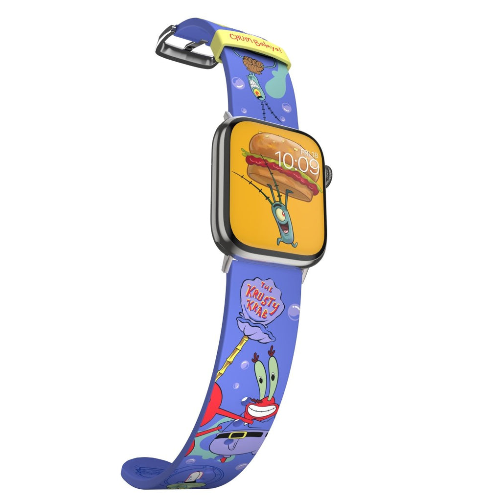 Sponge Bob - Krusty Krab Smartwatch Band - MobyFox