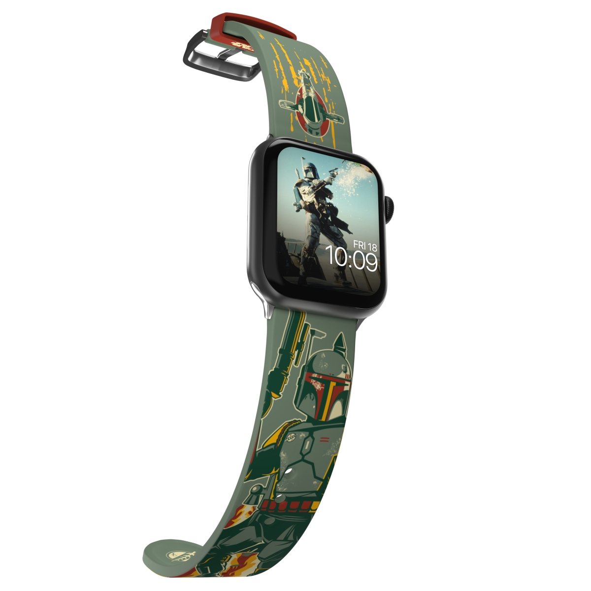 katastrofale kvælende Har råd til Star Wars Boba Fett Apple Watch Band | Officially Licensed | MobyFox