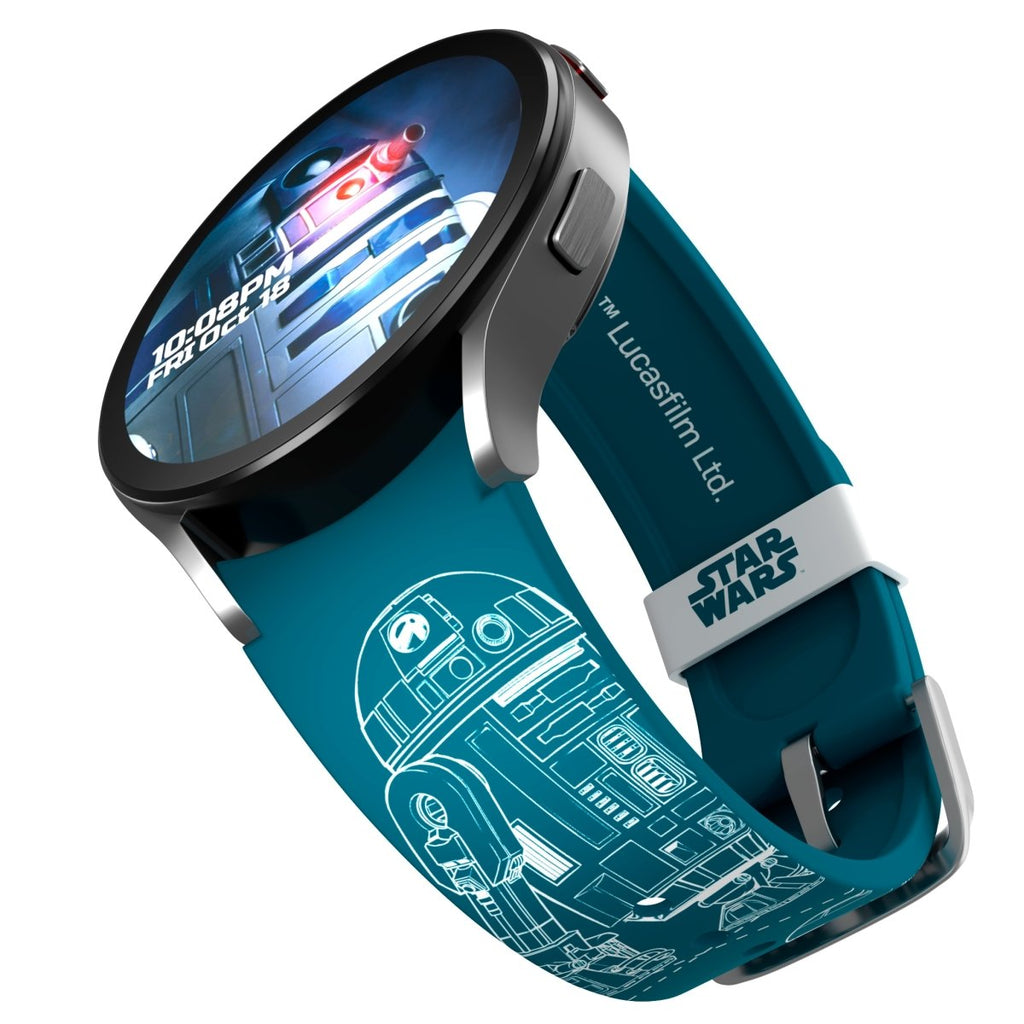 Star Wars - Droid Blueprints: R2-D2 Smartwatch Band (Samsung) - MobyFox