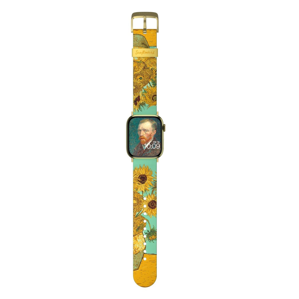 Van Gogh - Sunflowers Smartwatch Band - MobyFox