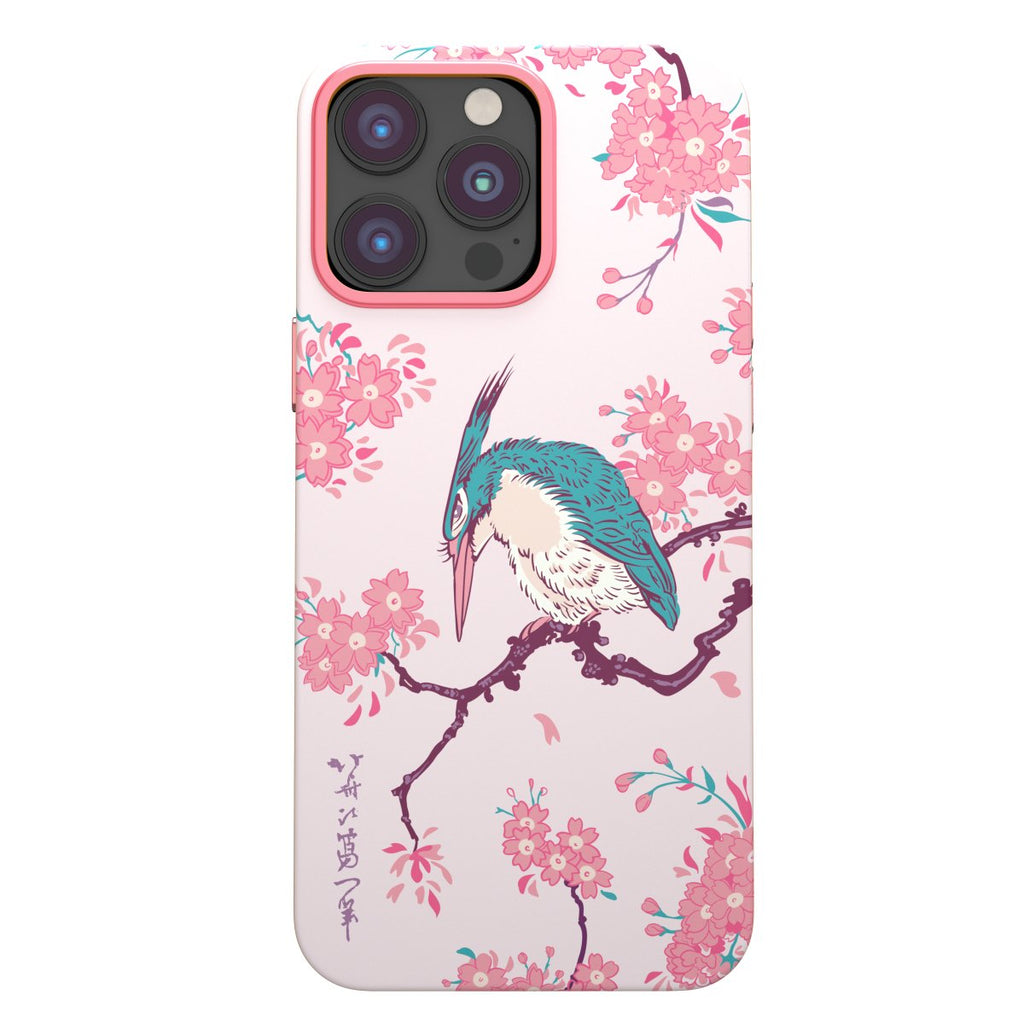 Hokusai - Cherry Blossom Phone Case iPhone 14 Pro Max - MobyFox