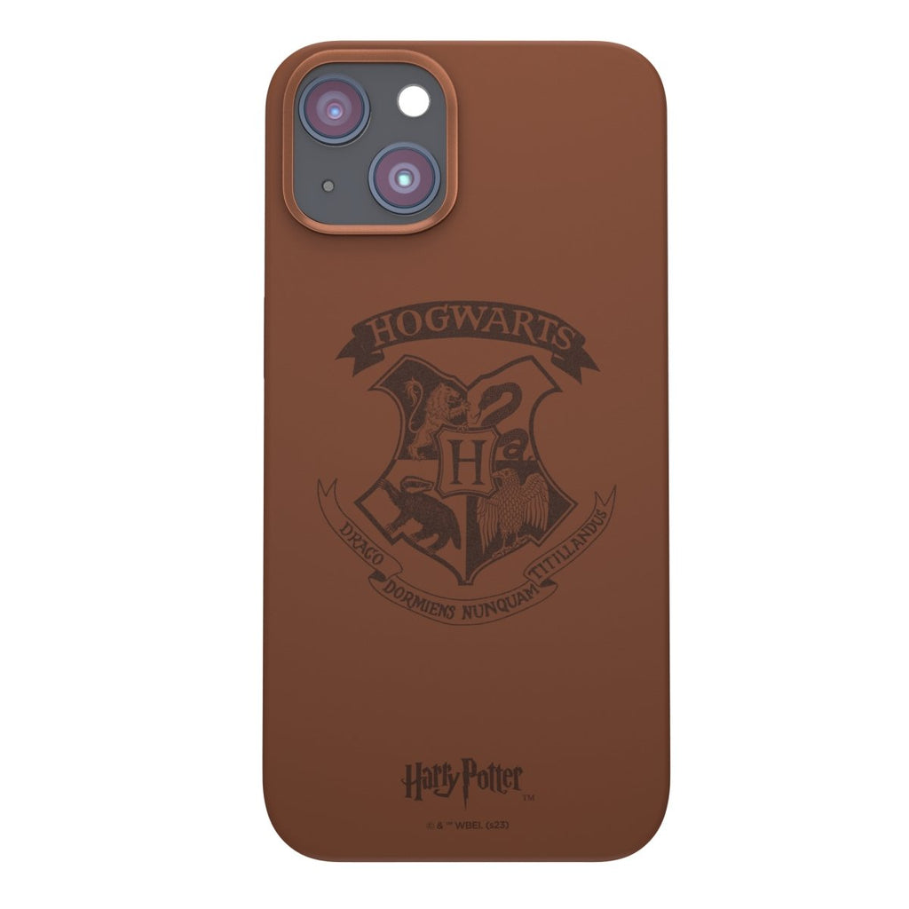 Harry Potter - Hogwarts Leather Phone Case iPhone 14 - MobyFox